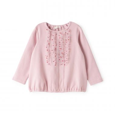 キラキラドットフリルプルオーバー