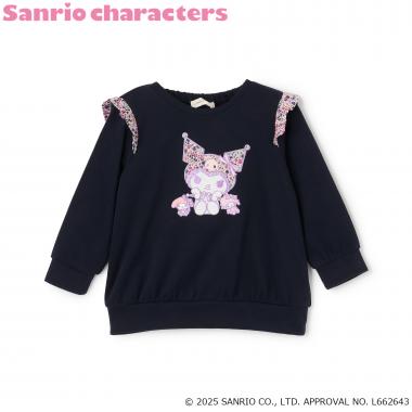 【クロミ】リバティファブリックアップリケトレーナー