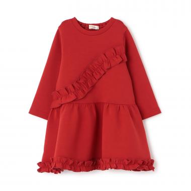 ダンボールフリルワンピース