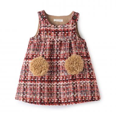 ロービングチェックジャンパースカート