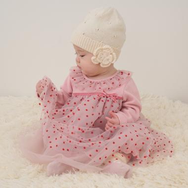 キラキラドットベビースーツ