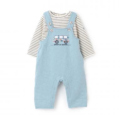 リバティアップリケサロペットスーツ