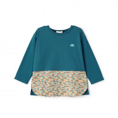 切り替え長袖Tシャツ