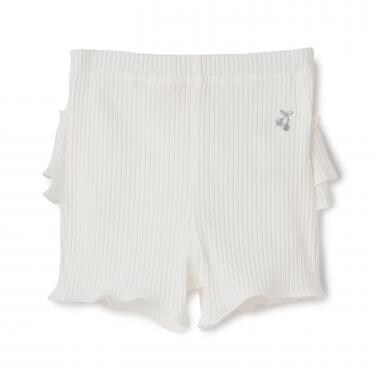 1分丈バックフリルレギンス