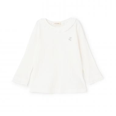 メローフリル長袖Tシャツ