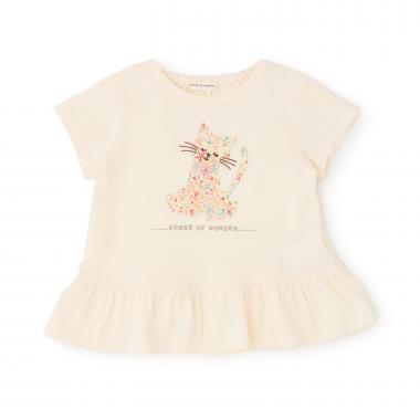 リバティcat半袖Tシャツ