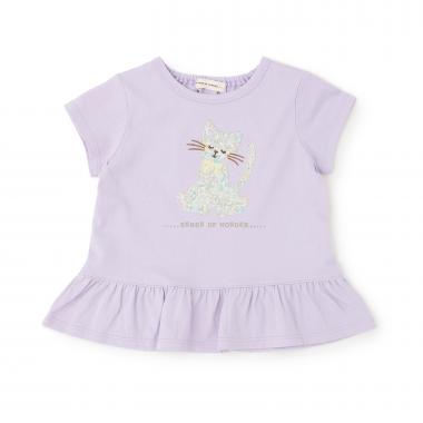 リバティcat半袖Tシャツ