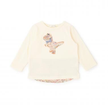 アデラジャ恐竜長袖Tシャツ