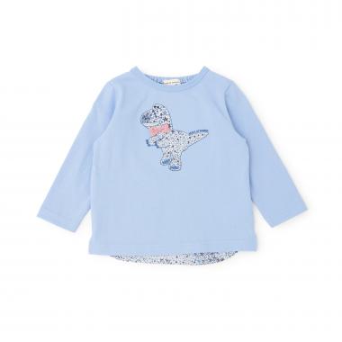 アデラジャ恐竜長袖Tシャツ