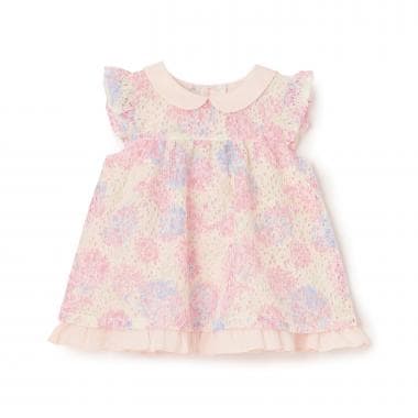 アジサイレースチュニック【日本製】