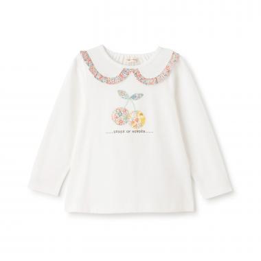 リバティチェリー長袖Tシャツ