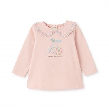 リバティチェリー長袖Tシャツ