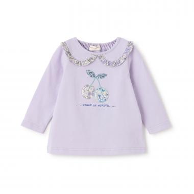 リバティチェリー長袖Tシャツ