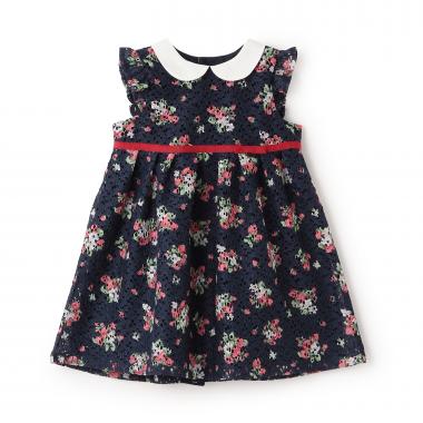 野イチゴレースワンピース【日本製】