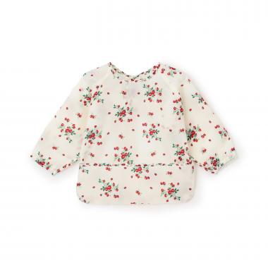 野イチゴ袖つきお食事エプロン