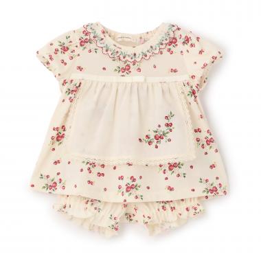 野イチゴベビースーツ【オーガニック】【日本製】