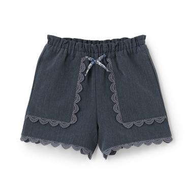 レースポケットパンツ