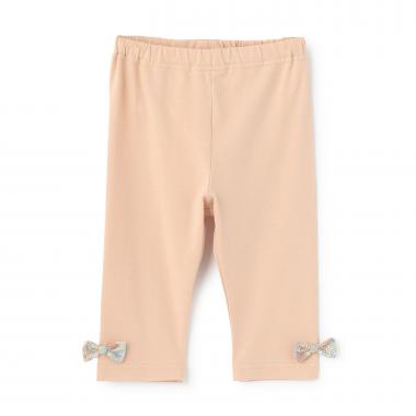 オーガニックリバティリボン7分丈レギンス