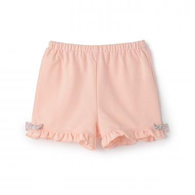 裾フリルショートパンツ