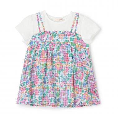 ベッツィチェックドッキングチュニック