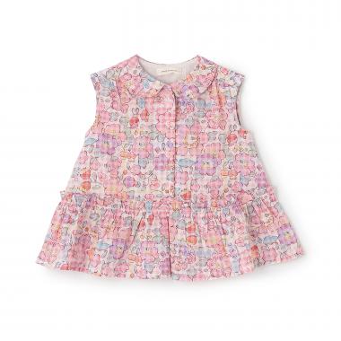 ベッツィチェックブラウス