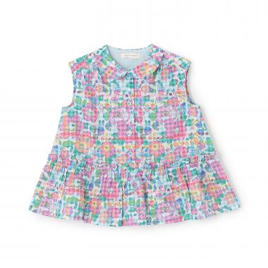 ベッツィチェックブラウス