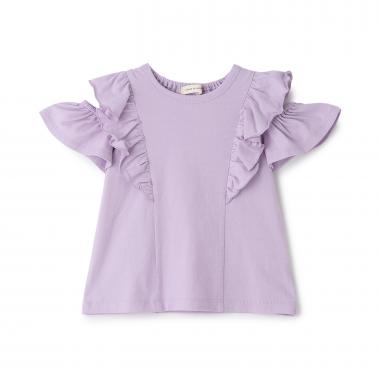 オフショルフリルＴシャツ