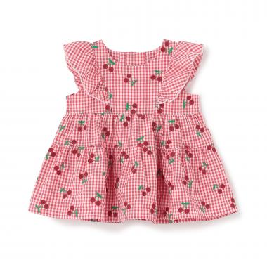 チェリー刺しゅうチュニック