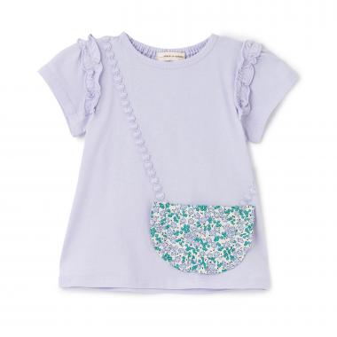 ポシェット半袖Tシャツ