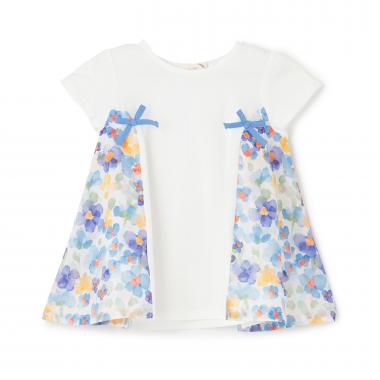 花柄キリカエチュニック