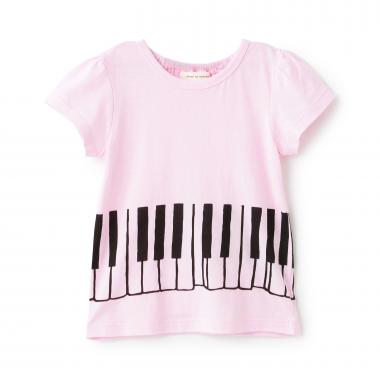 ピアノ半袖Tシャツ