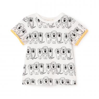 さんびき総柄半袖Tシャツ