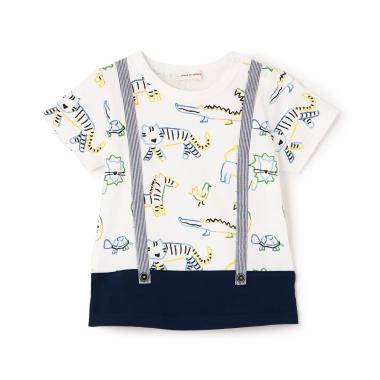 color animal半袖Tシャツ