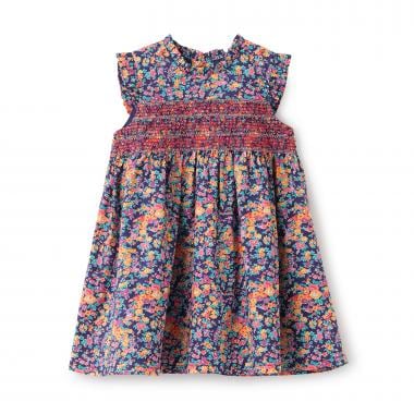 リバティスモッキングワンピース