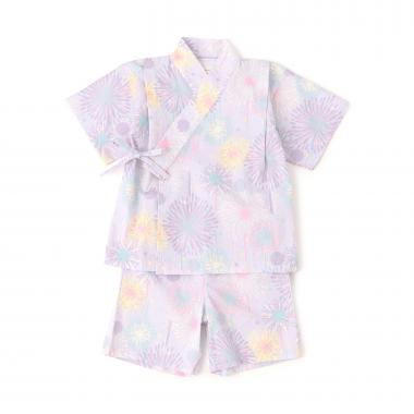 花火柄甚平スーツ