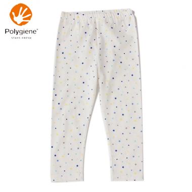 ポリジン総柄コットンレギンス【日本製】