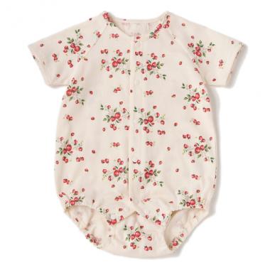 総柄ボディスーツ【日本製】