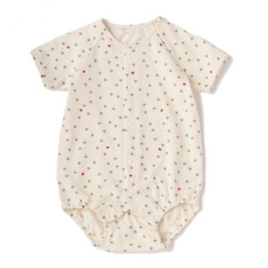 総柄ボディスーツ【日本製】