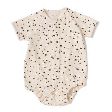 総柄ボディスーツ【日本製】