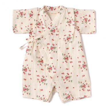 オーガニックコットン ダブルガーゼ甚平オール【日本製】