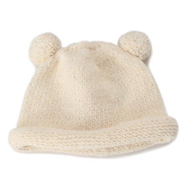 オーガニックコットン モール糸帽子【日本製】