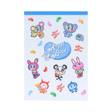 メモA6 ナルミヤキャラクターズ エンジェルブルー