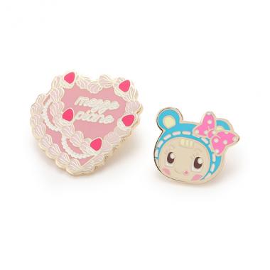 アソートピンバッジセット【ブルーベリエちゃん】【ベリエちゃん】