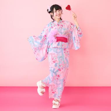 【接触冷感】ベリエちゃん柄セパレート浴衣