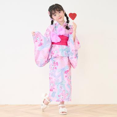 【接触冷感】ベリエちゃん柄2WAY浴衣