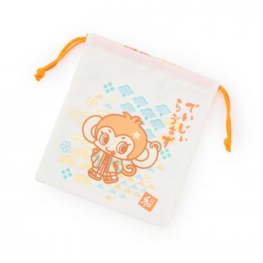 和柄巾着【ナカムラくん】【ミントくん】【ルッキー】