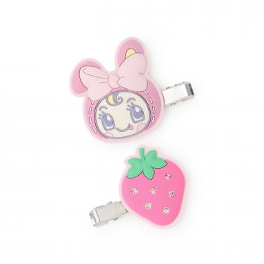 前髪クリップ【ベリエちゃん】【クランベリエちゃん】【ちびゾー】