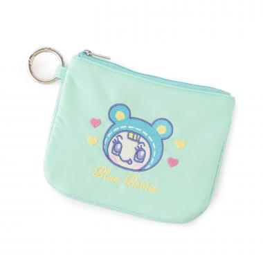 フラット刺しゅうポーチ