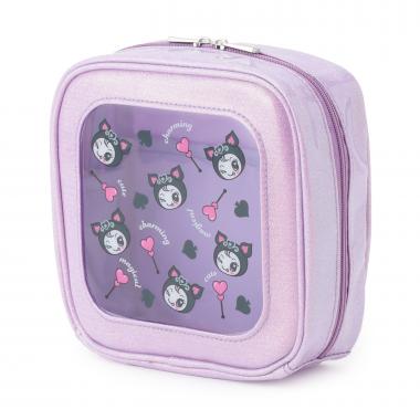 スクエアきらきらポーチ【ベリエちゃん】【ブルーベリエちゃん】【デビリーちゃん】【ナカムラくん】