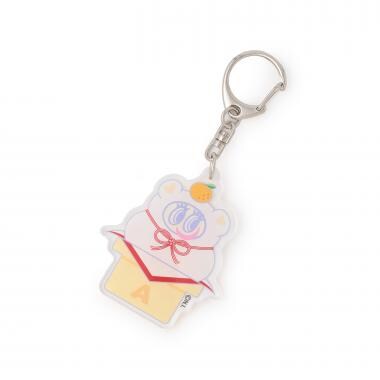 かがみもちアクリルキーホルダー【ナカムラくん】【ベリエちゃん】【ミントくん】【ルッキー】